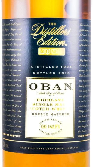 1998 Oban Double Matured (bottled in 2013)