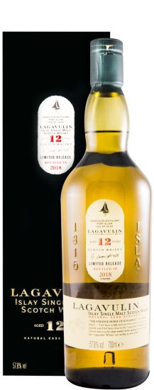 2018 Lagavulin Natural Cask Strenght Edição Limitada 12 anos
