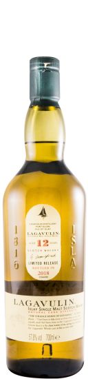 2018 Lagavulin Natural Cask Strenght Edição Limitada 12 anos