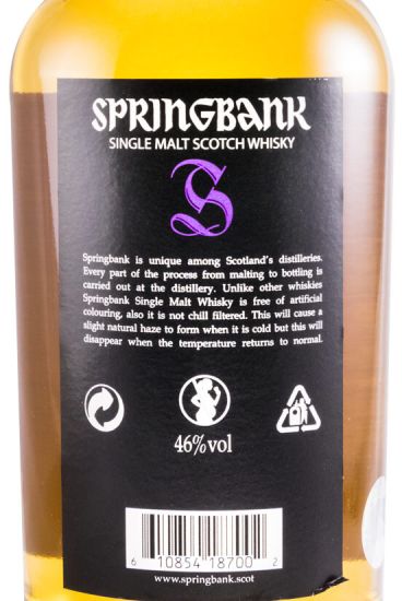 Springbank 18 anos Campbeltown