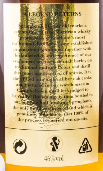 Springbank 21 years