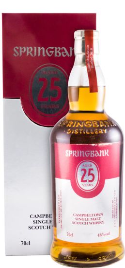 Springbank 2018 Limited Release 25 anos