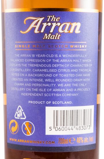 Arran 18 anos