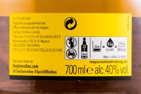 Glenrothes 10 anos c/2 Copos
