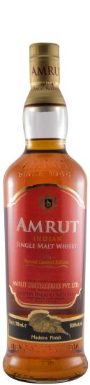 Amrut Madeira Finish Special Edição Limitada