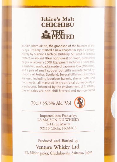 Chichibu Ichiro's Malt The Peated 10th Anniversary Single Malt