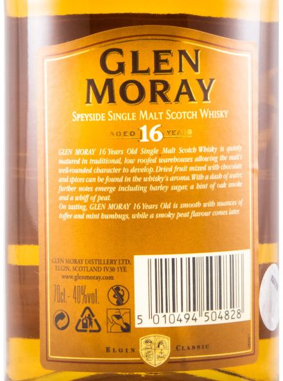 Glen Moray 16 years