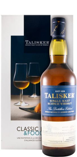 2002 Talisker Classic Malt & Food c/2 Copos (engarrafado em 2013)