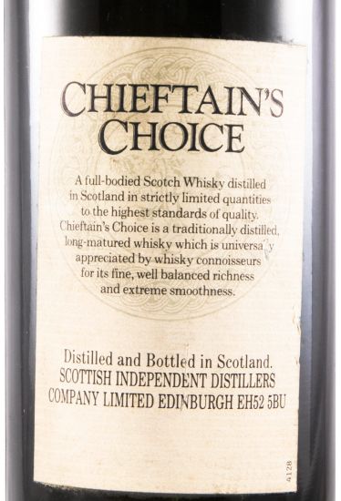 1960 Chieftain's Choice 30 years