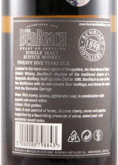 BenRiach 25 years Heart of Speyside