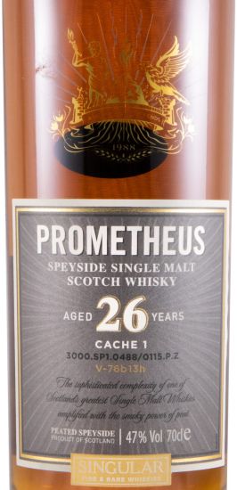 Prometheus 26 anos Speyside Single Malt