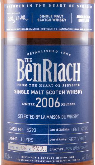 BenRiach 2006 Limited Release 10 years