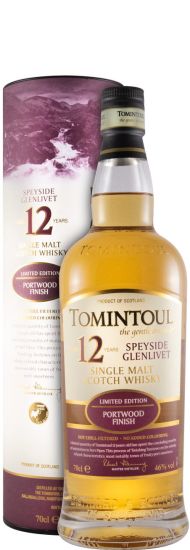 Tomintoul 12 anos Limited Editon Portwood Finish