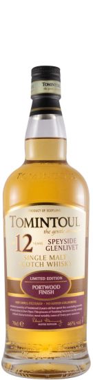 Tomintoul 12 anos Limited Editon Portwood Finish