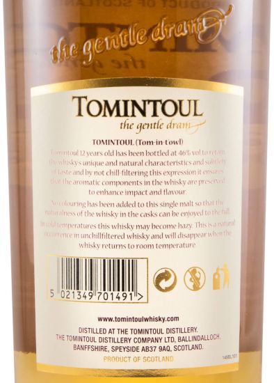 Tomintoul 12 anos Limited Editon Portwood Finish