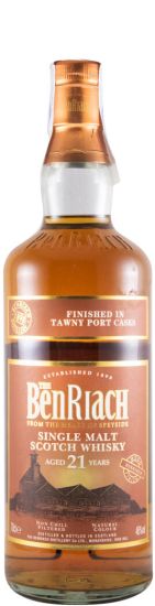 BenRiach Tawny Port Wood Finish 21 anos