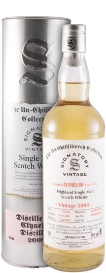 2008 Signatory Vintage Clynelish