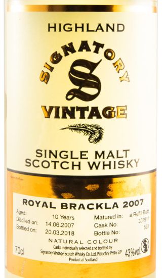 2007 Signatory Vintage Royal Blackla