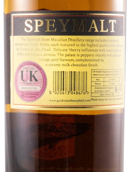 2005 Macallan Speymalt Gordon & Macphail
