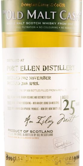 1982 Port Ellen 25 years Old Malt Cask