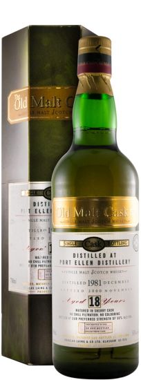 1981 Port Ellen 18 anos Old Malt Cask