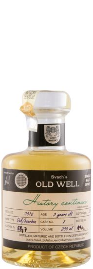 2016 Svach Old Well History Continues 20cl