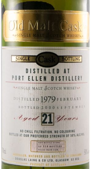 1979 Port Ellen 21 anos The Old Cask Malt