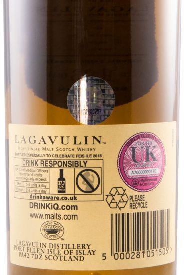 2018 Lagavulin 18 anos Cask Strength