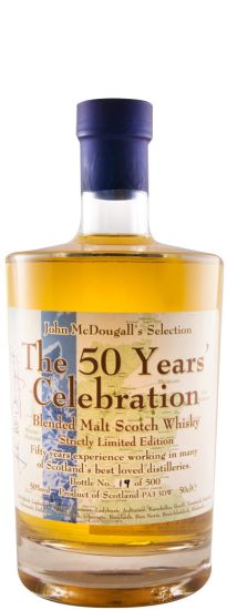 John Mcdougall's 50 years Celebration Malt 50cl