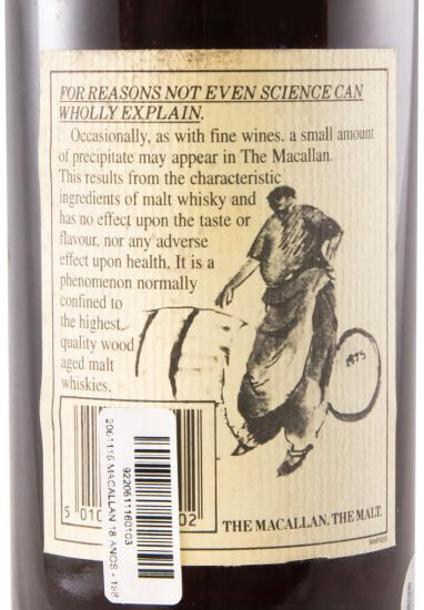 1980 Macallan 18 anos (engarrafado em 1998) 75cl