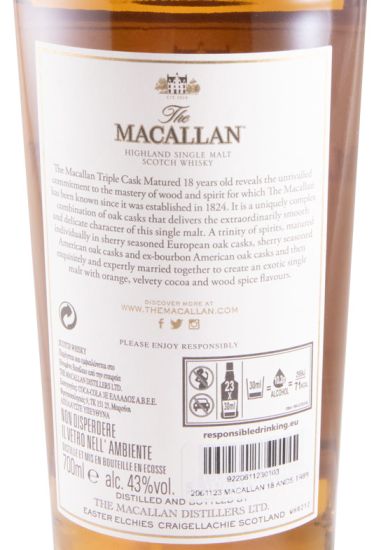 Macallan Triple Cask 18 years