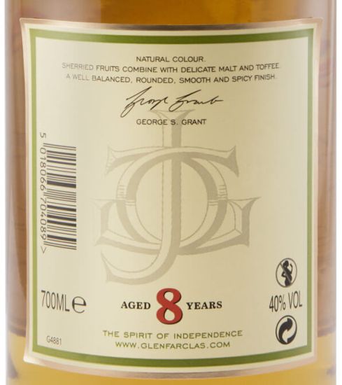 Glenfarclas 8 anos