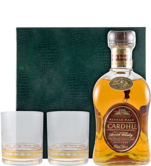 Cardhu 12 years w/2 Glasses