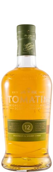 Tomatin Bourbon & Sherry Casks 12 years
