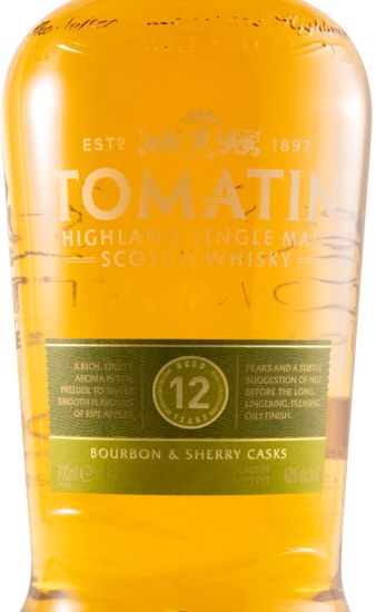 Tomatin Bourbon & Sherry Casks 12 years