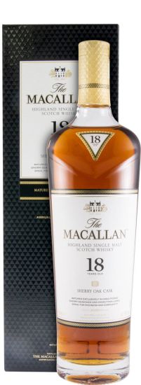2020 Macallan 18 anos Sherry Cask