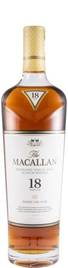2020 Macallan 18 anos Sherry Cask