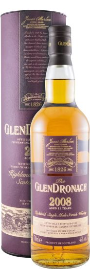 2008 GlenDronach Pedro Ximenez Casks 11 years