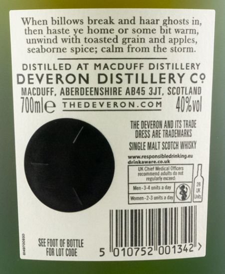 The Deveron 12 years