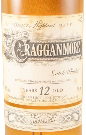 Cragganmore 12 years 75cl
