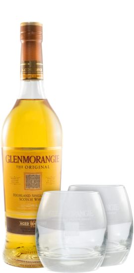 Glenmorangie 10 anos c/2 Copos