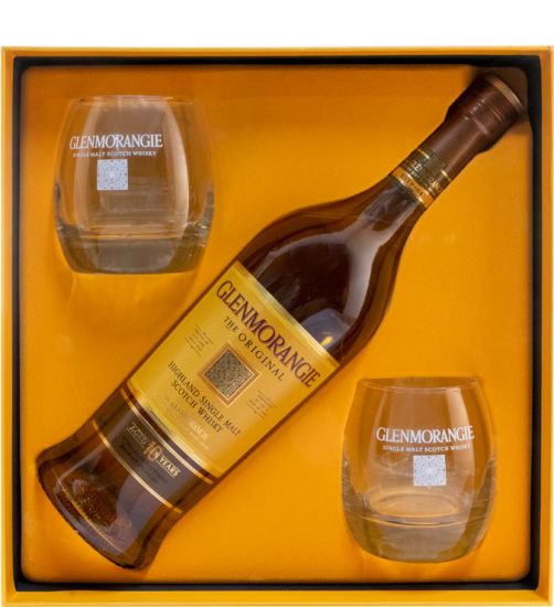 Glenmorangie 10 anos c/2 Copos
