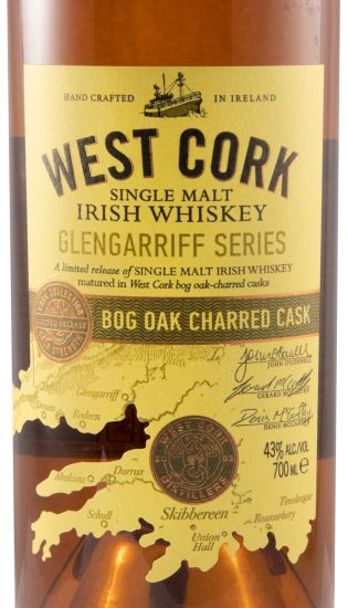 West Cork Glengarriff Series Oak Bog Charred Cask Single Malt