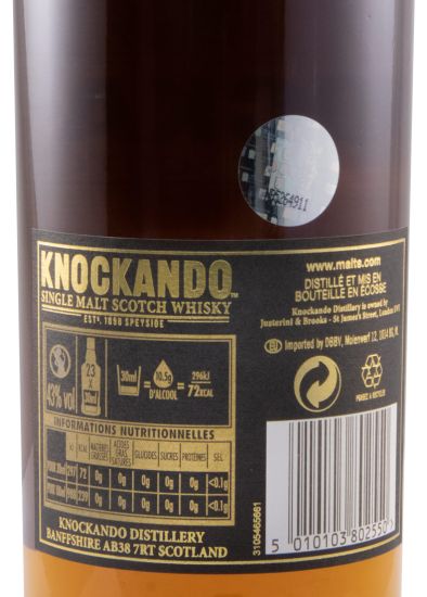 2001 Knockando 18 years