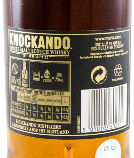 Knockando 18 years (distilled in 1998)