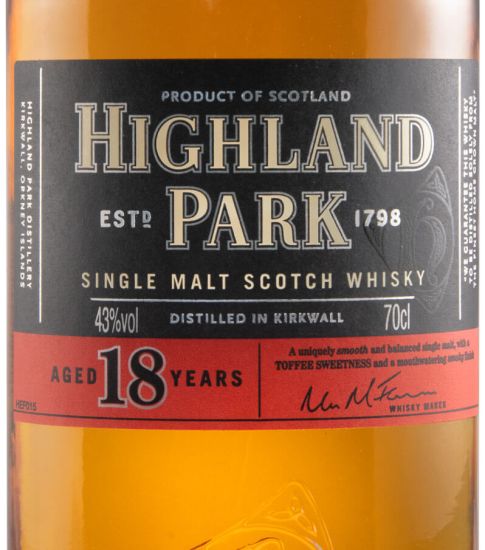 Highland Park Viking Pride Batch 18 anos