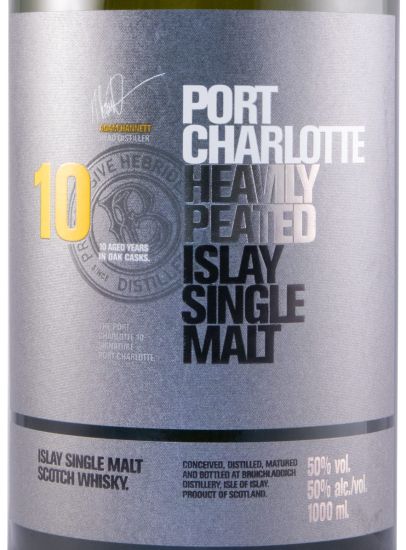 Bruichladdich Port Charlotte 10 years 1L