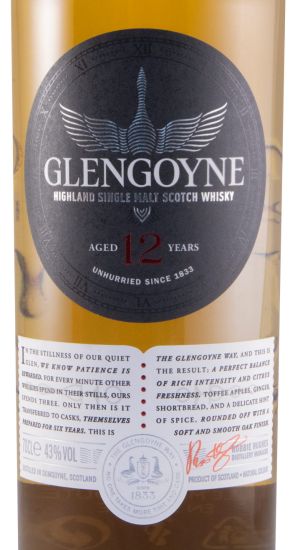 Glengoyne Time Keeper 12 anos Gift Box c/Copo