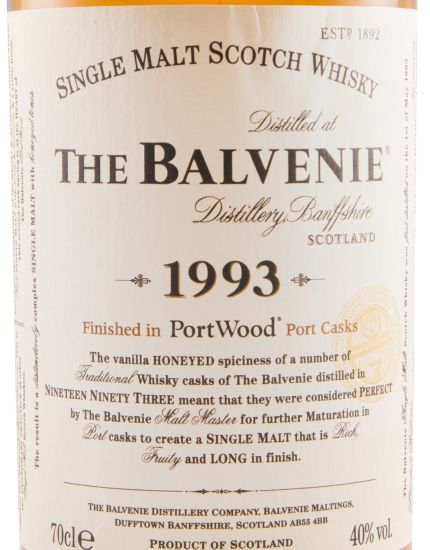 1993 Balvenie Portwood