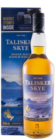 Talisker Skye c/Cubos de Gelo em Pedra